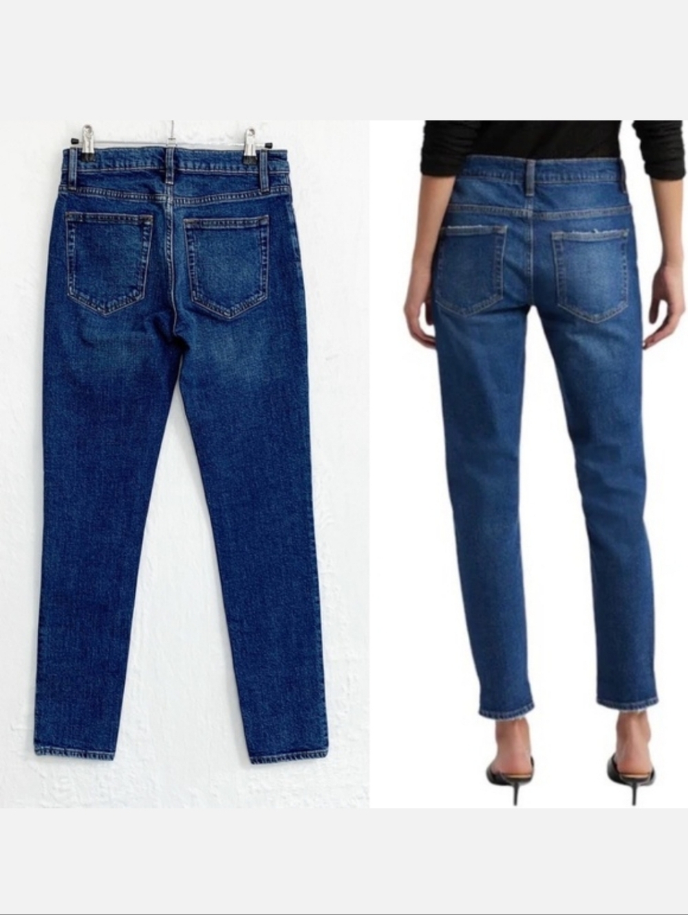 The FRAME Le Garçon in "Othello" is  classic mid-rise boyfriend jean Size 27 - Picture 3 of 13